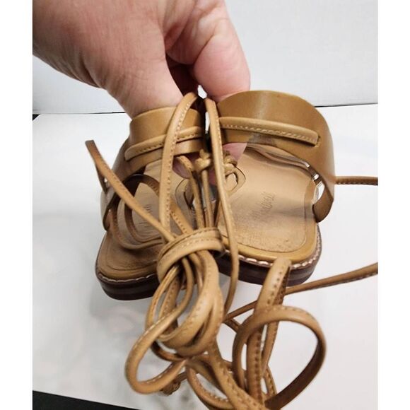 Madewell The Wave Lace Up Gladiator Sandals Sz 7 - Picture 4 of 10